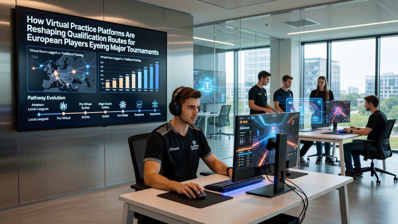 Europese spelers die virtuele simulaties gebruiken voor voorbereiding op circuit events