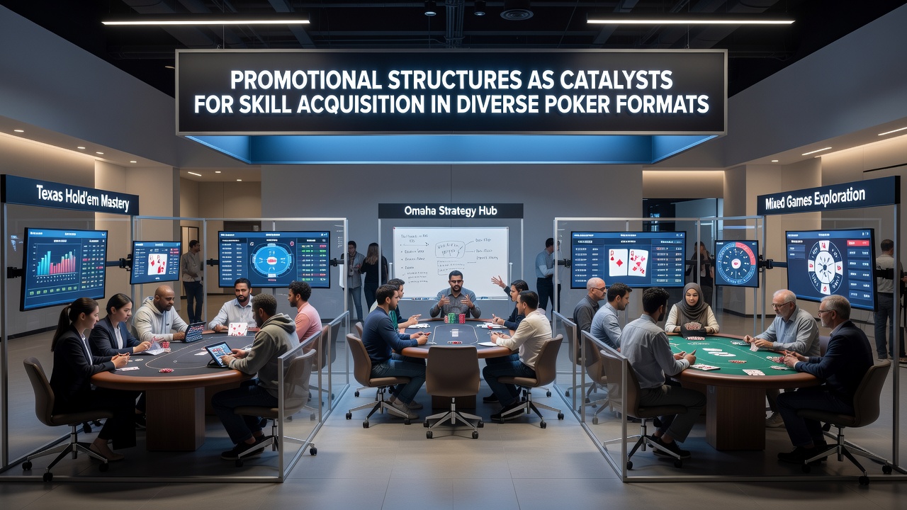 Promotionele structuren en poker formats