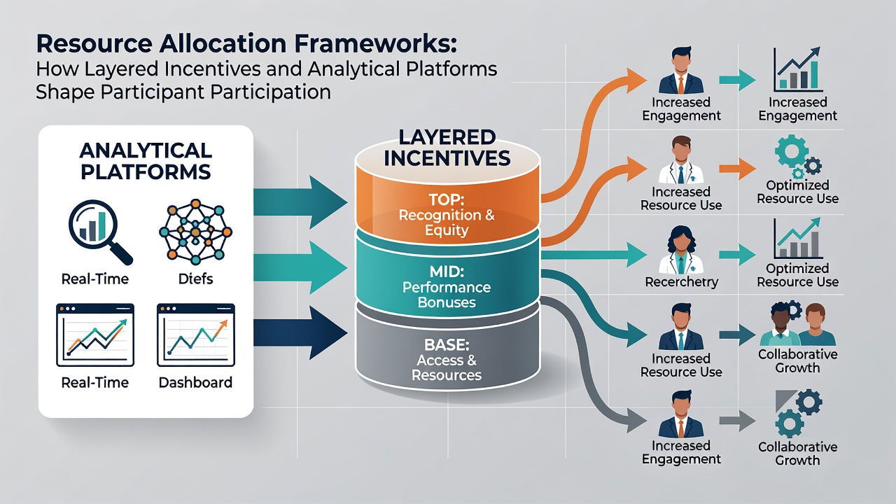 Analytische platforms die paden van deelnemers in kaartcompetities visualiseren met data over incentives